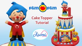 How to make PLIM PLIM Clown 🤡 for cakes / Payaso PLIM PLIM para tortas STEP by STEP