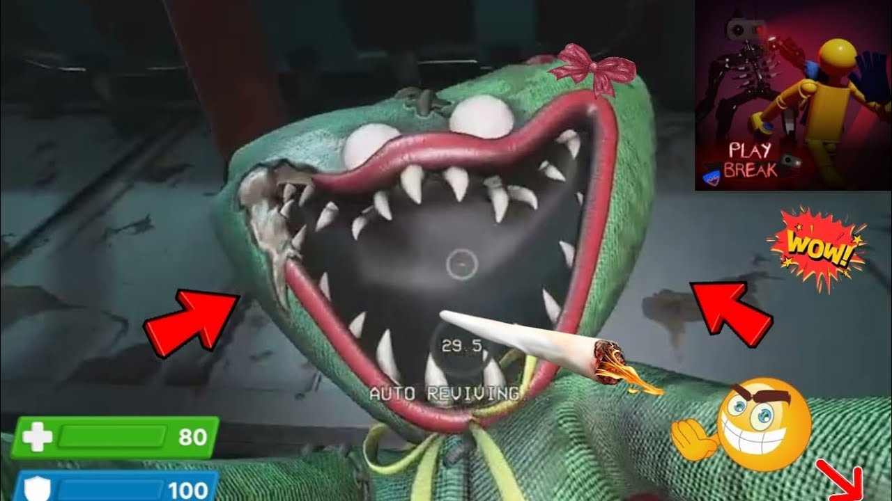 ZOMBIE HUGGY MONSTER GAMEPLAY - Playbreak #2 || Roblox Playbreak 