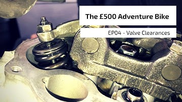 Honda CG125 - Valve Clearances - The £500 Adventure Bike EP04