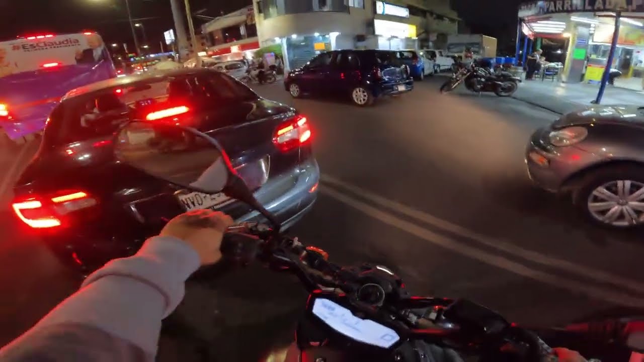 Yamaha MT07 + Full sistem SC | Mexico City RIDE POV MPH