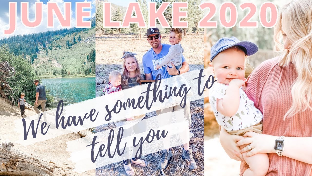 BIG ANNOUNCEMENT | June Lake Vacation Vlog