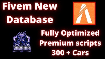 Fivem Database Fully optimized server