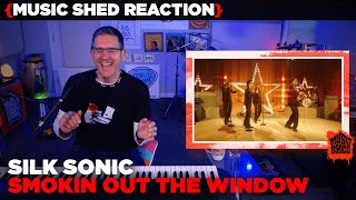 🔥🔥🔥 Music Teacher REACTS | Silk Sonic "Smokin Out The Window" | MUSIC SHED EP191 🔥🔥🔥