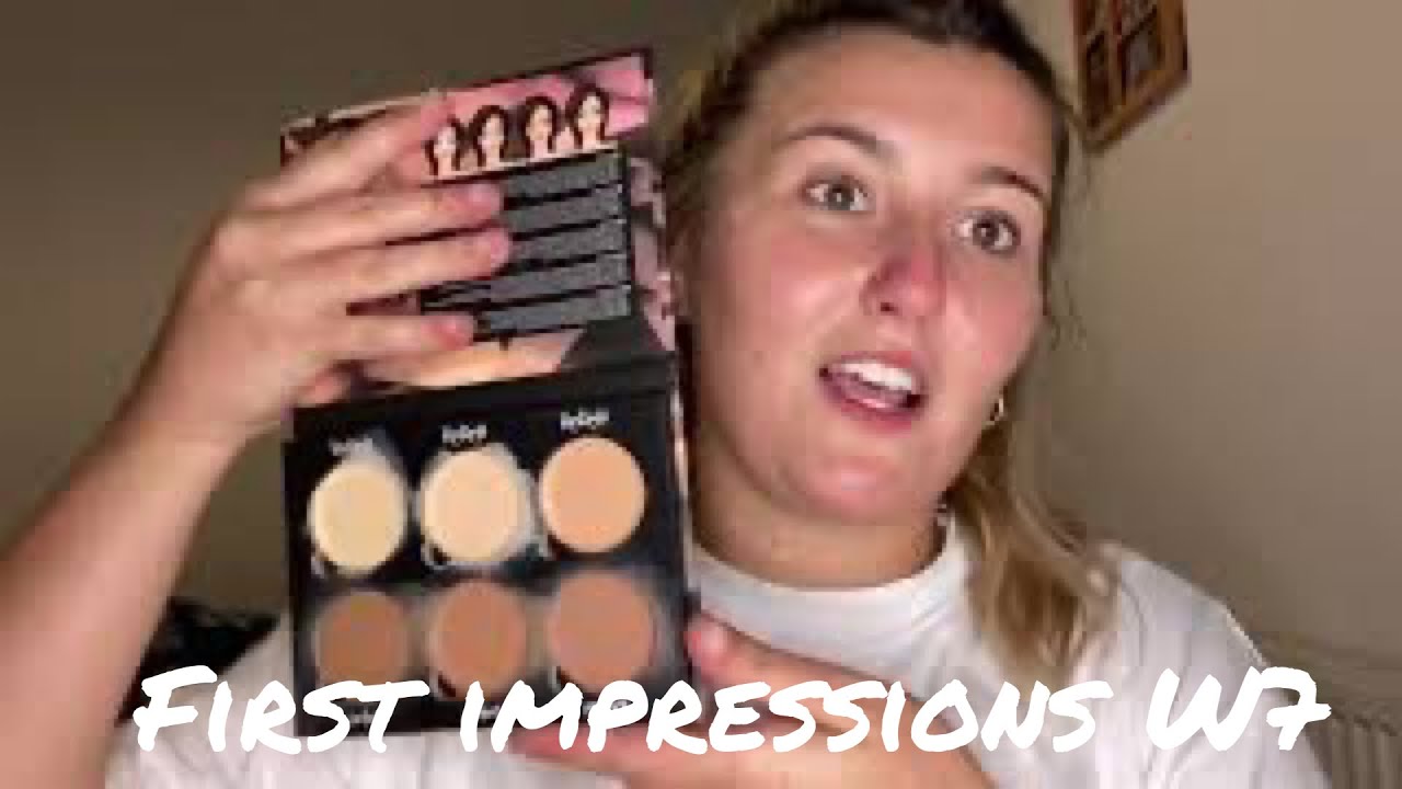W7 first impressions || Trying out w7 makeup || affordable makeup || Natalya Mai