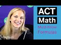 ACT Math Formulas Quiz