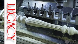 CNC Wood Turning Center - We Can CUT That Turning - Legacy CNC Woodworking Machinery