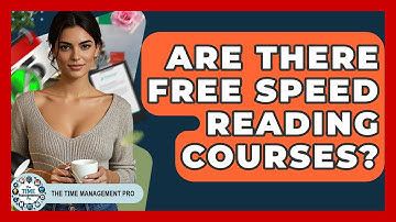 Are There Free Speed Reading Courses? - The Time Management Pro