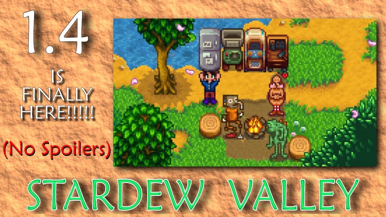 Stardew Valley 1.4 is FINALLY Here!!! - YouTube