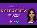Stop Everyone Seeing Everything! | Role Based Access in Power Apps