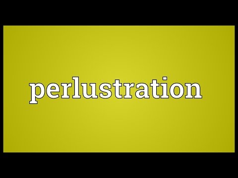 Header of perlustration