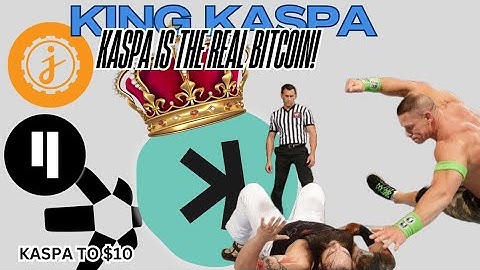KING KASPA... KASPA IS THE REAL BITCOIN!! #kas #qnt #jas #qubic #btc  