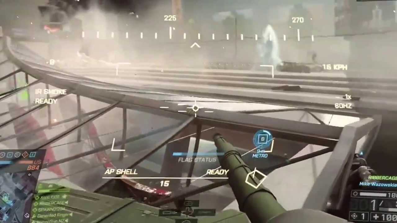 Battlefield 4 Xbox One Game DVR, Siege of Shanghai 64 player Conquest