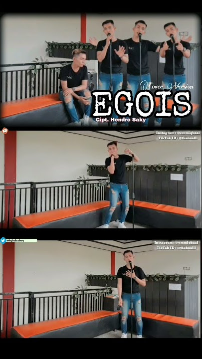 Egois - Iqbal | Live Cover Koplo Version #short