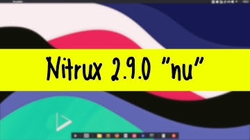 Nitrux 2.9 “nu” Liquorix Brings New Upgrade Tool, Latest KDE Software, More