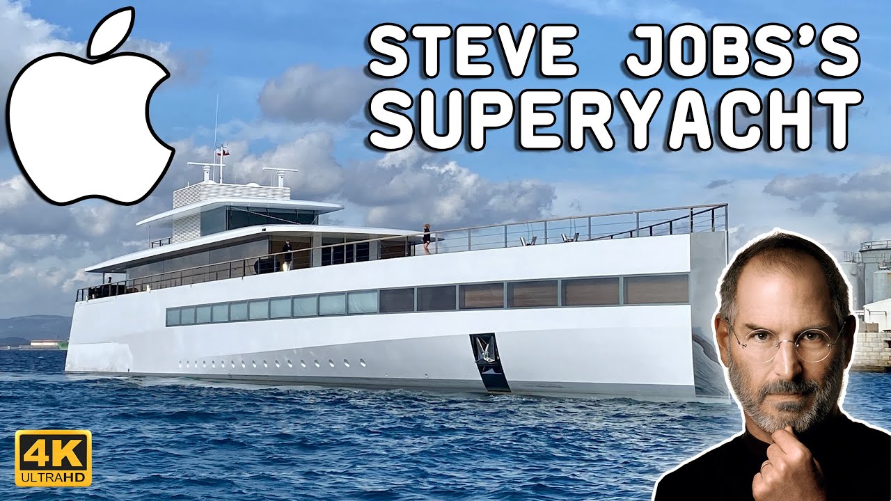 Apple’s former CEO & CoFounder, the late Steve Jobs's Superyacht