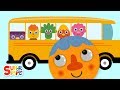 Wheels On The Bus in Classroom | Nursery Rhymes & Kids Songs - ToyMonster