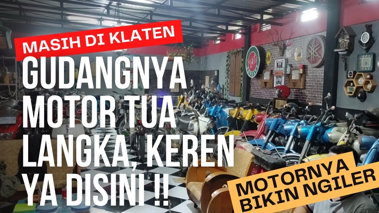 BERBURU MOTOR TUA KE BARAT PART 6 | DISINI GUDANGNYA MOTOR TUA‼️MULUS KEREN LANGKA BIKIN NGILER‼️