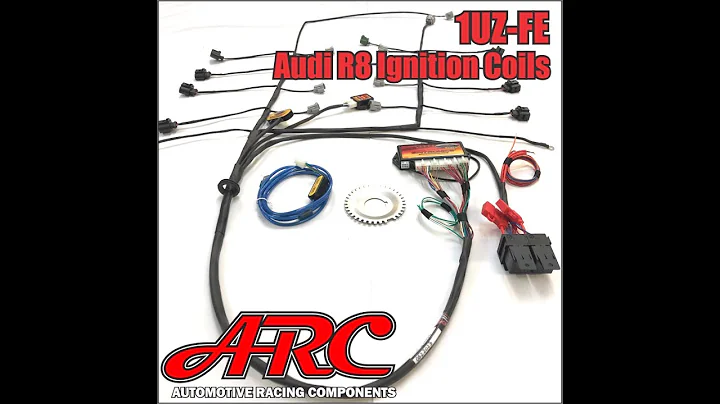 Spitronics Mercury2 Plug and play ECU kit for Toyota 1UZ-FE engine with Audi r8 style ignition coils