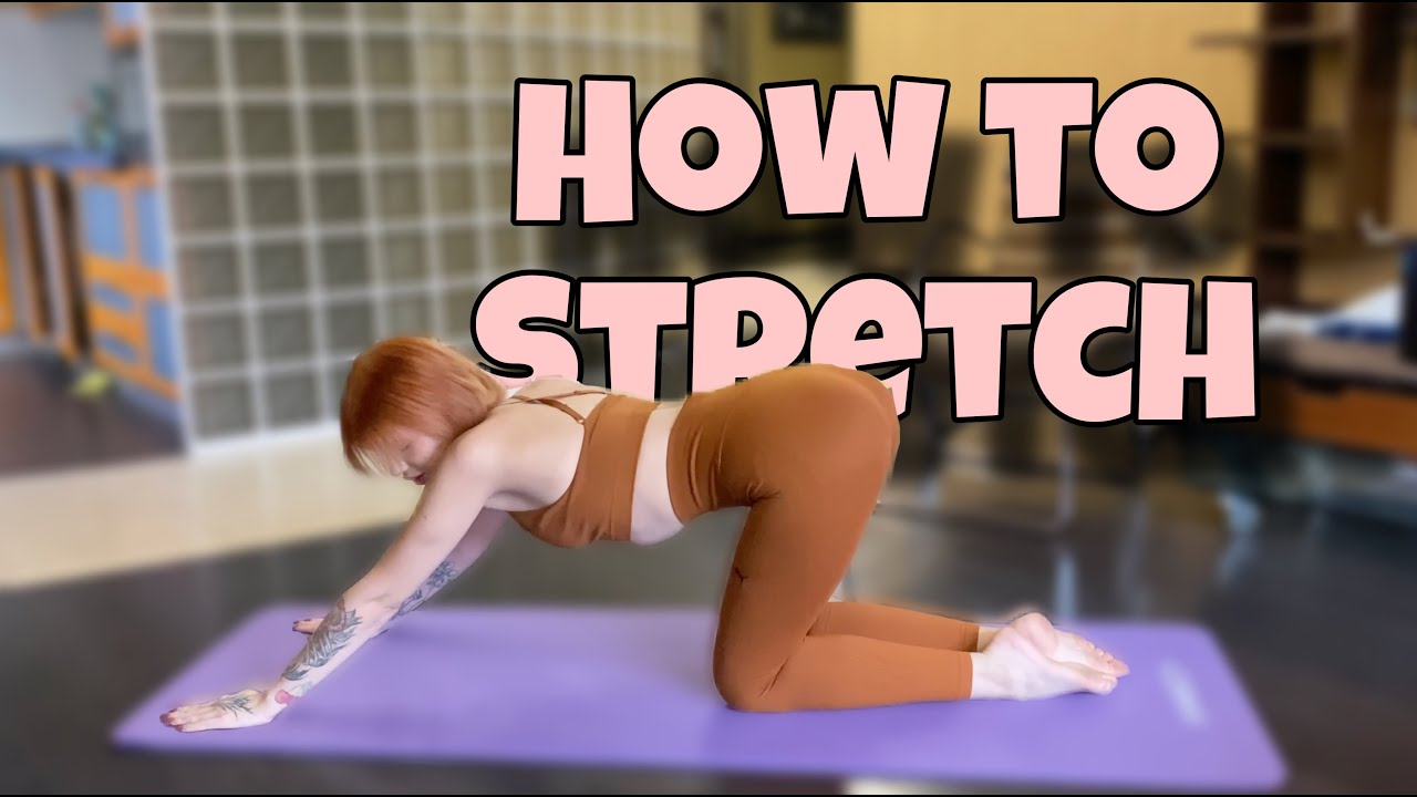 [4K] Body Strengthening | Deep Stretch | Yoga girl in leggings - YouTube