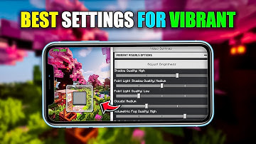 Best Settings for Vibrant Visuals Shader in Minecraft PE/Bedrock! (Lag-Free & Realistic)