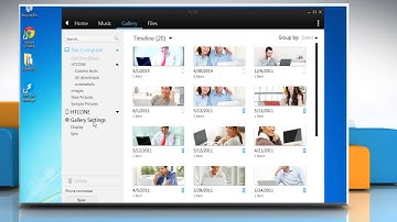 How to batch import music, photos, and videos from HTC® One phone