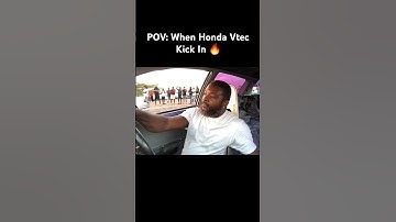 VTec Kick In Crazy Power 🥵 #vtec #honda #shorts #automobile