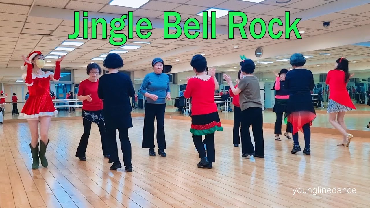 Jingle Bell Rock linedance / Cho: Vernet Véronique - YouTube