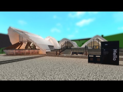 I visited the SYDNEY OPERA HOUSE in bloxburg