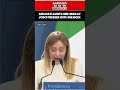 Italian PM Meloni Flaunts Her Hindi At Joint Presser With PM Modi In Rome | Watch #shorts
