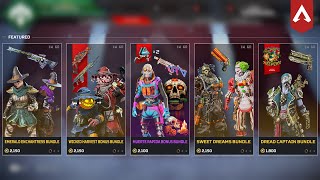 All Returning Halloween Skins Halloween 2022 - Apex Legends