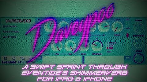 A Swift Sprint thru Eventide