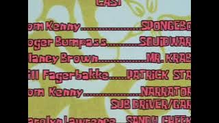 SpongeBob SquarePants - End Credit (English) (S1 - S8) HQ