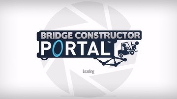 Bridge Constructor Portal Chapter 2 Level 19 Walkthrough Gameplay | High Energy Pellet 01