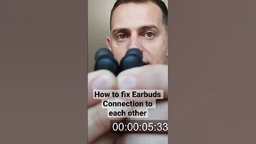 How To Fix Earbuds Connection To Each Other 2022 