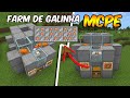 TUTORIAL - FARM DE GALINHA FÁCIL E AUTOMÁTICA NO MCPE - (Minecraft Xbox, Windows 10, MCPE)