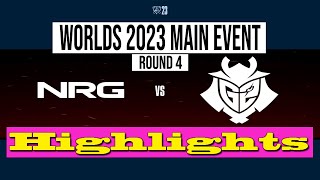 NRG x G2 Esports (Jogo 1) - Worlds 2023: Fase Suíça 