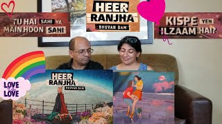 Heer Ranjha - Bhuvan Bam | Official Music Video | REACTION  ??? | Indian American Vlogger