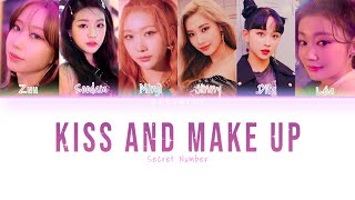 SECRET NUMBER - Kiss and Make Up (Dua Lipa & BLACKPINK) [AI cover]