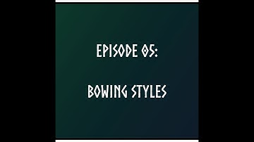 Tagelharpa Course - Episode 05.- Bowing styles