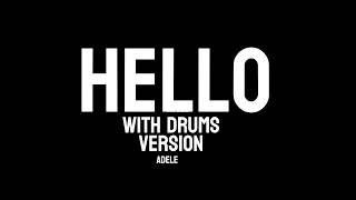 HELLO ADELE WITH DRUMS KARAOKE #hello #adele #karaoke