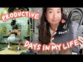 DAYS IN MY LIFE | Staying Active, Get Ready with Me + Cleaning the House!