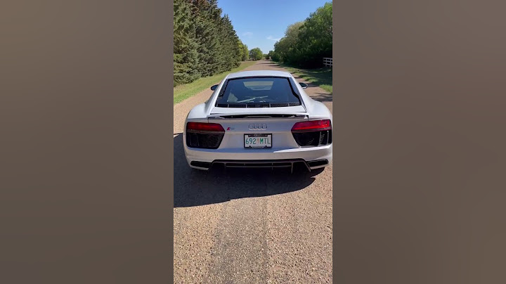 2017 Audi R8 5.2 V10