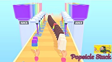 Popsicle Stack - ASMR - walkthrough on Android, iOS