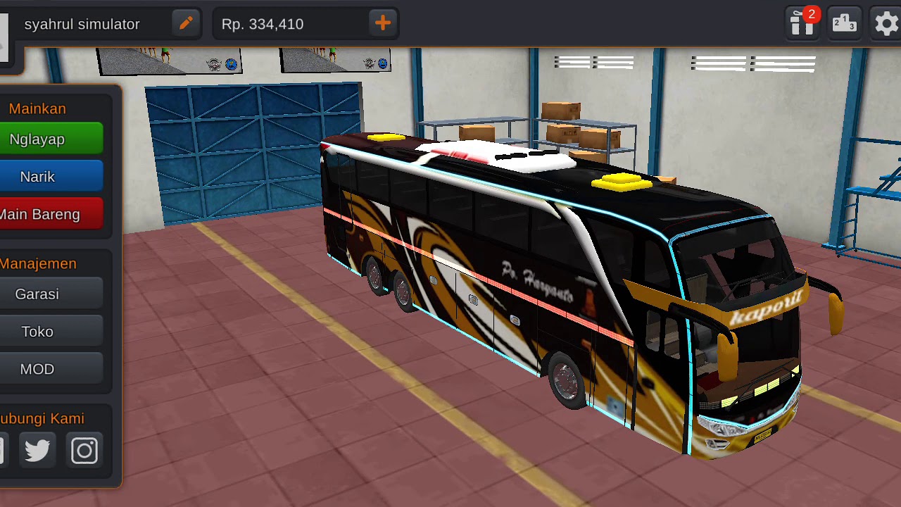 Gambar gambar bus simulator Indonesia YouTube