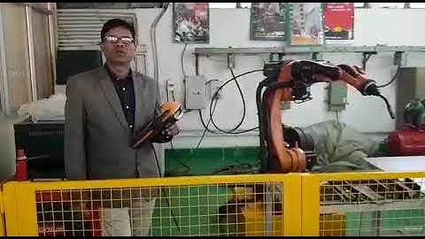 ROBOT WELDING kuka robot  (mig welding square weld process by DN Sharma NSTI Bangalore)