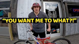 How we pranked a bike mechanic without him realizing it