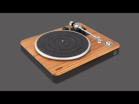 House of Marley Stir it up : une platine vinyle en bambou aux