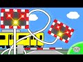 【UK Level Crossing ふみきり】こんな イギリスの踏切 はイヤだ！ What a level crossing !