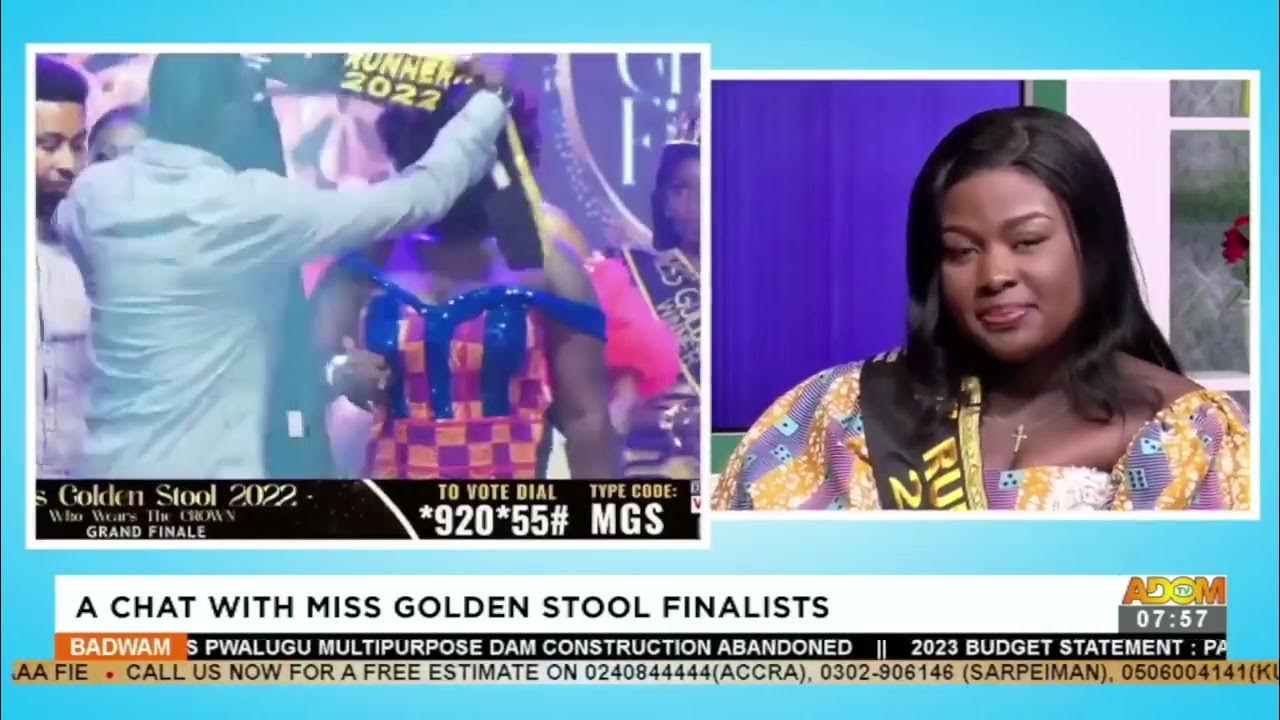 Miss Golden Stool finalist who collapsed on live TV breaks silence