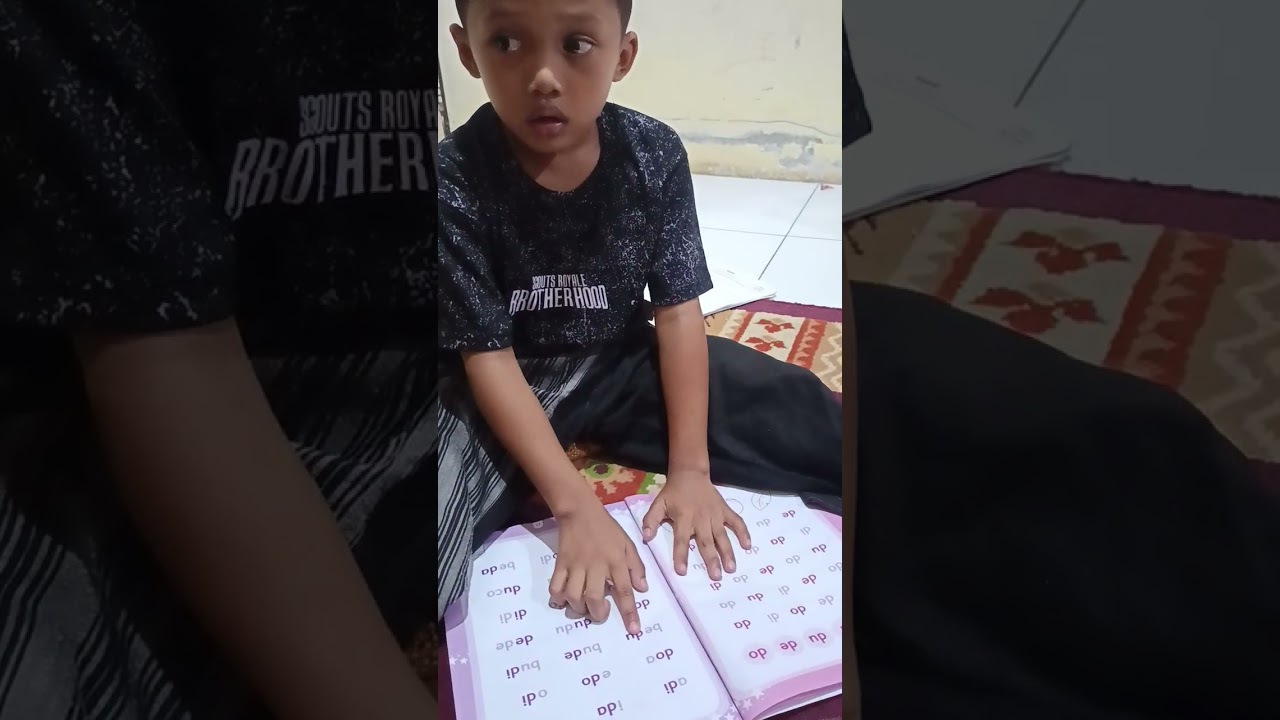 Galang belajar membaca ngawurr